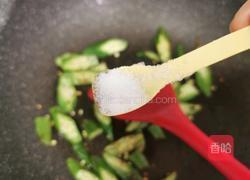 秋葵煸鸡蛋的做法图解7