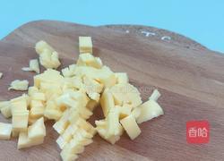 西兰花奶酪饭团的做法图解3