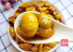板栗燒雞塊的做法圖解2