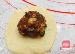 中秋必吃的梅干菜鲜肉月饼,外皮酥脆,内馅鲜香好吃到爆的做法图解22