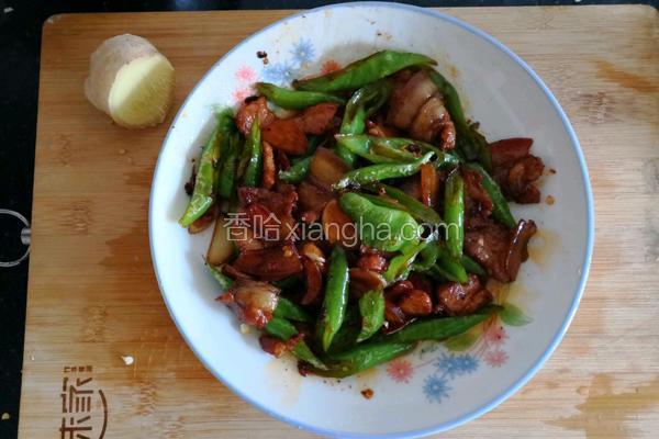 这样的小炒肉很下饭农家小炒肉