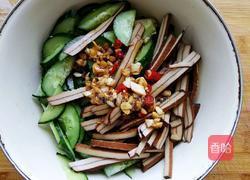 凉拌黄瓜豆干的做法图解5