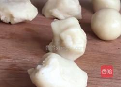 莲蓉肉松馅广式月饼的做法图解9