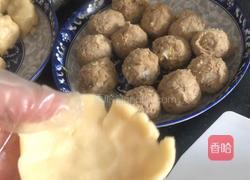 莲蓉肉松馅广式月饼的做法图解10