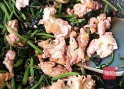 苋菜炒鸡蛋的做法图解11