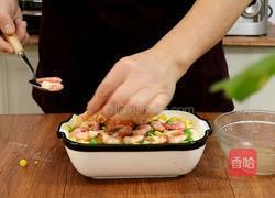 加拿大北极虾法式面包布丁的做法图解5