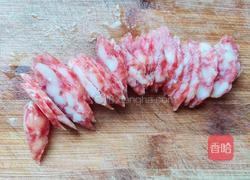 腊肠炒芹菜的做法图解4