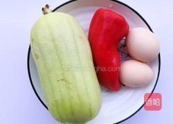 丝瓜炒鸡蛋的做法图解1