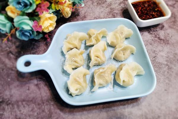 西葫芦猪肉粉条饺子