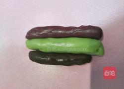 三色冰皮月饼的做法图解10