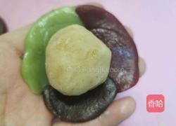 三色冰皮月饼的做法图解13