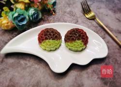 三色冰皮月饼的做法图解18
