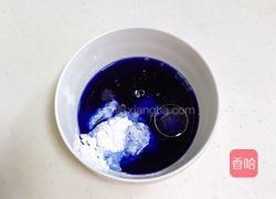 青花瓷冰皮月饼的做法图解3