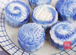 青花瓷冰皮月饼的做法图解17