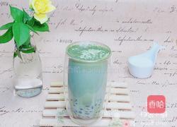 红豆抹茶牛奶的做法图解8