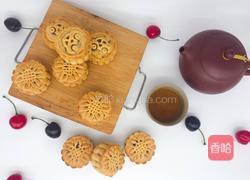 广式豆沙蛋黄月饼的做法图解14