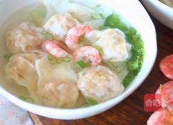 加拿大北极虾鲜肉云吞的做法图解9