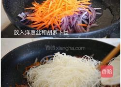 加拿大北极虾炒米粉的做法图解6