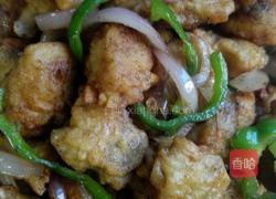 椒盐牛蛙的做法图解3