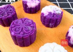 紫薯山药小月饼的做法图解7