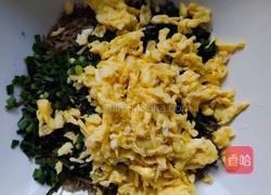 韭菜鸡蛋水饺的做法图解3