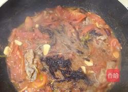 肥牛炒西红柿粉丝的做法图解9