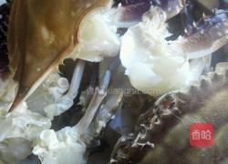 咸蛋黄梭子蟹的做法图解2