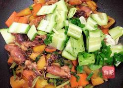 醬爆筆管魷魚(yú)（10分鐘快手菜）的做法圖解11