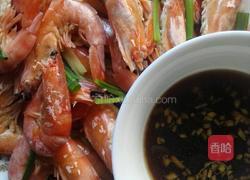 清蒸草虾的做法图解4