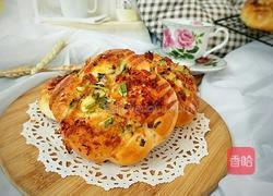 葱香海苔肉松面包的做法图解22