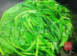 凉拌菠菜虫草菇的做法图解2