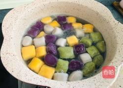 港式奶茶芋圆，Q弹软糯，奶香浓郁的做法图解3