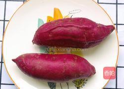 紫薯发糕的做法图解1