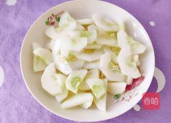 鱿鱼木耳炒黄瓜的做法图解4