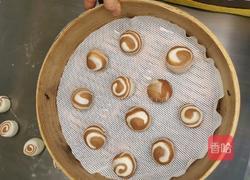 可可螺纹豆沙包的做法图解16