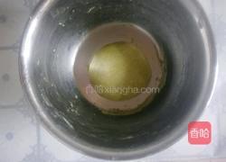 抹茶花形饼干的做法图解7