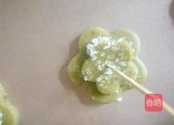 抹茶花形饼干的做法图解12