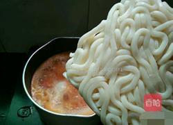 番茄蛋汤乌冬面的做法图解8