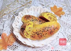 南瓜肉松面包的做法图解16