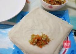 三鲜素春卷的做法图解8