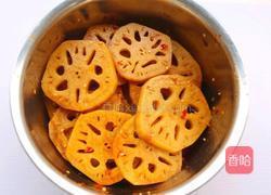 凉拌香辣藕片的做法图解10