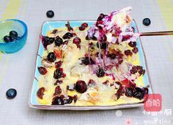 蓝莓燕麦芝士布丁的做法图解16