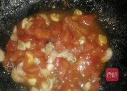 番茄海鲜粥的做法图解6