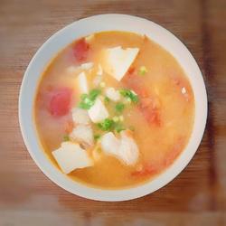 番茄巴沙鱼豆腐汤的做法[图]