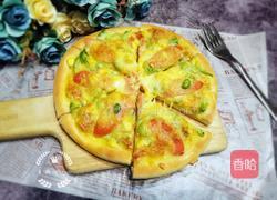 火腿披萨的做法图解19