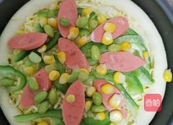 火腿披萨的做法图解16