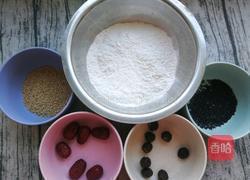 干果糯米糕的做法图解1