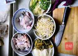 飘香酸菜鱼的做法图解2