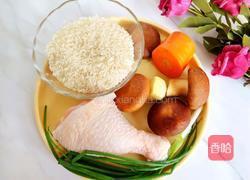 香菇胡萝卜鸡肉粥的做法图解3