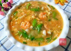 虾仁丝瓜菌菇汤的做法图解1